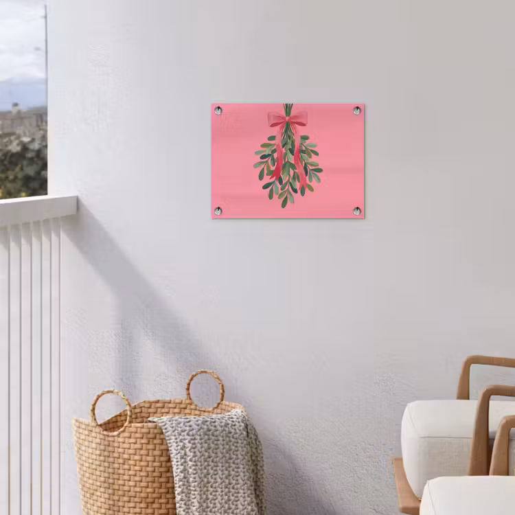 Tuinposter - Plant - Lint - Roze — 3