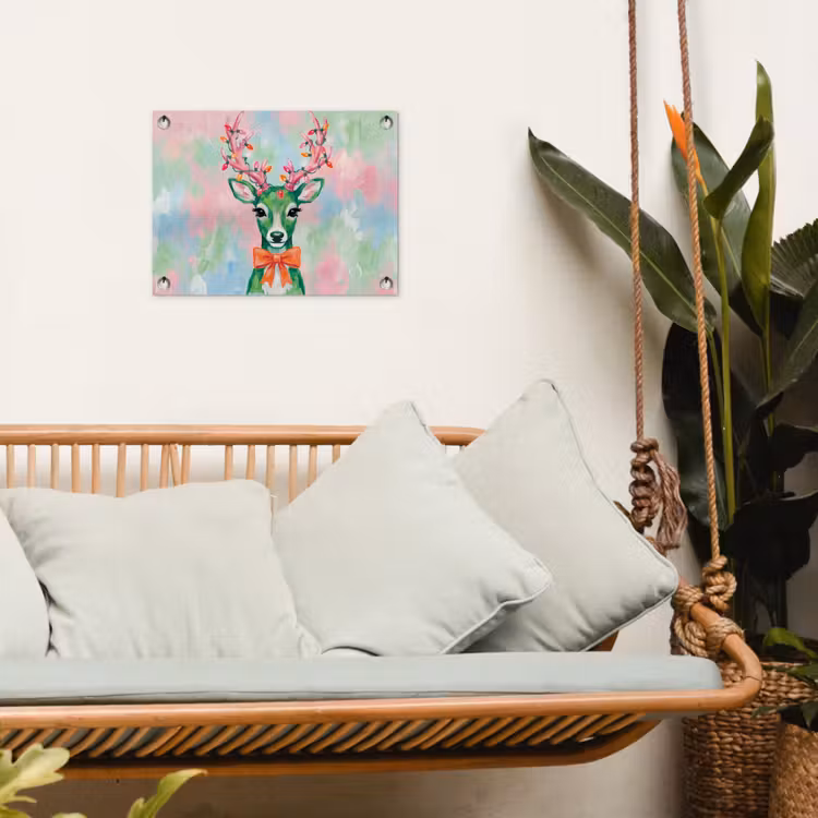 Tuinposter - Hert - Kerst - Dieren — 5