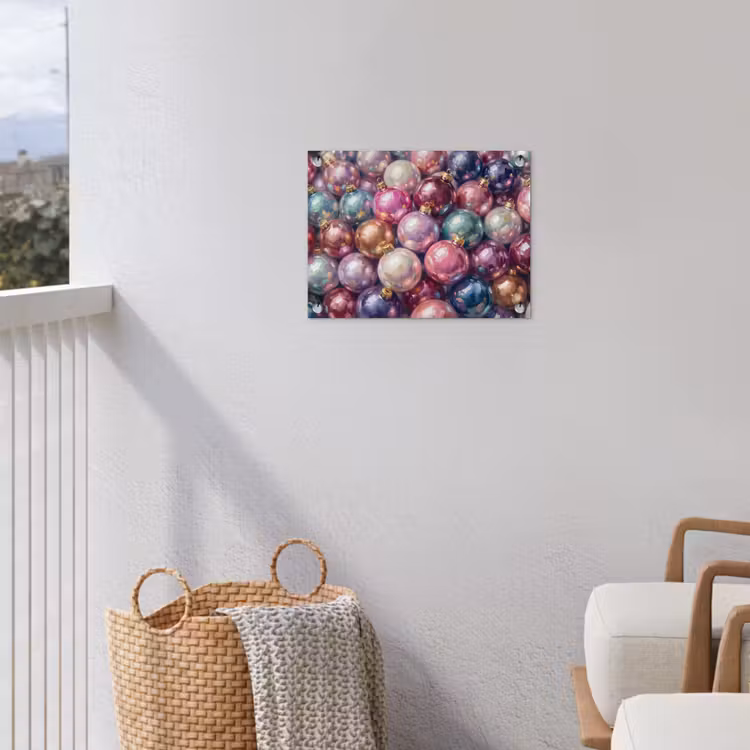 Tuinposter - Kerstdecoratie - Kleurrijk - Feest — 3
