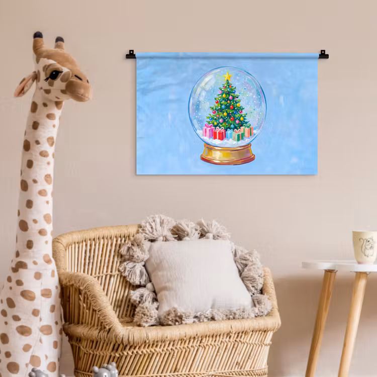 Wandkleed - Sneeuwbol - Kerst - Cadeaus — 5