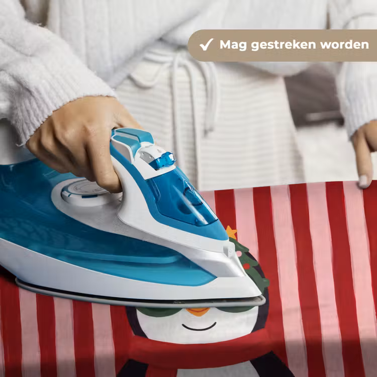 Wandkleed - Pinguïn - Kerst - Illustratie — 6