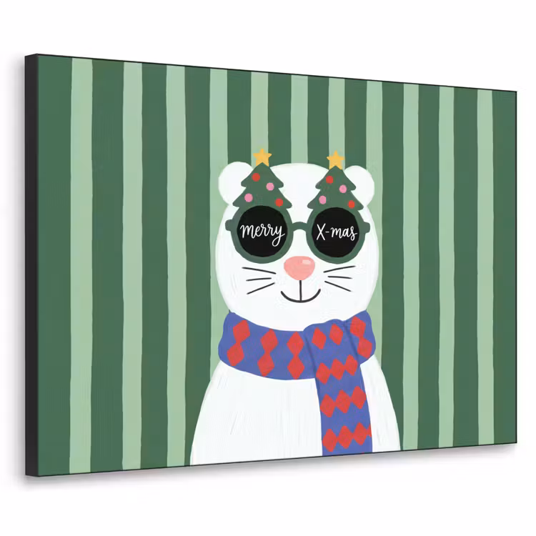 Art frame - Dier - Winter - Cartoon — 1