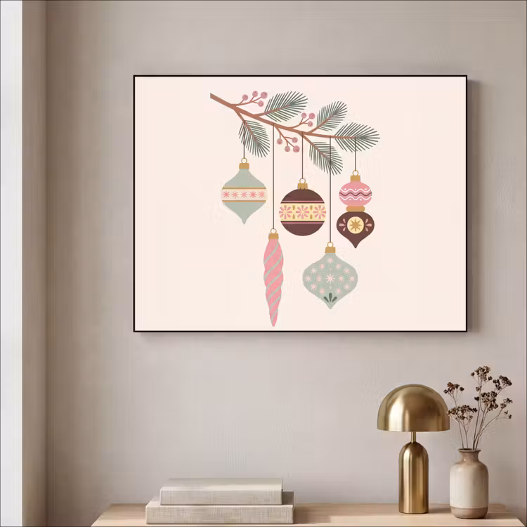 Art frame - Kerst - Ornamenten - Tak — 5