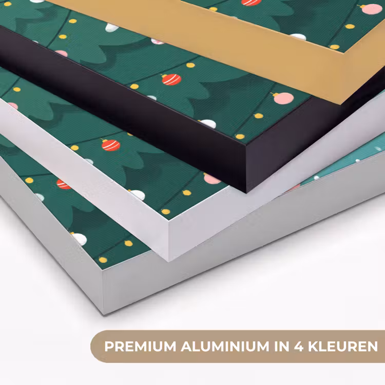 Art frame - Kerstbomen - Illustratie - Roze — 2