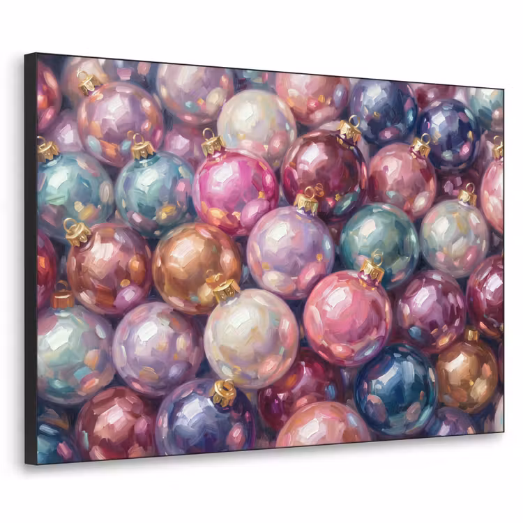 Art frame - Kerstdecoratie - Kleurrijk - Feest — 1