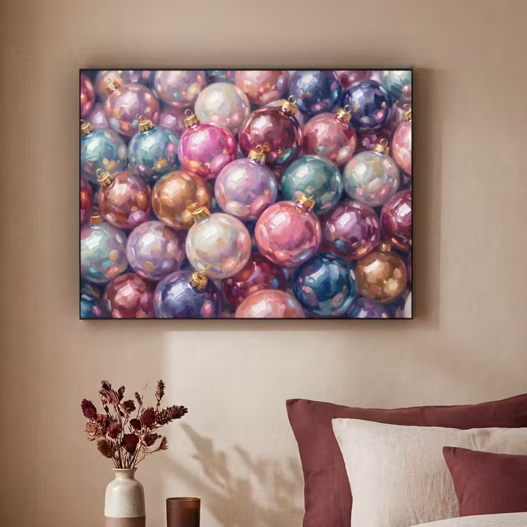 Art frame - Kerstdecoratie - Kleurrijk - Feest — 3