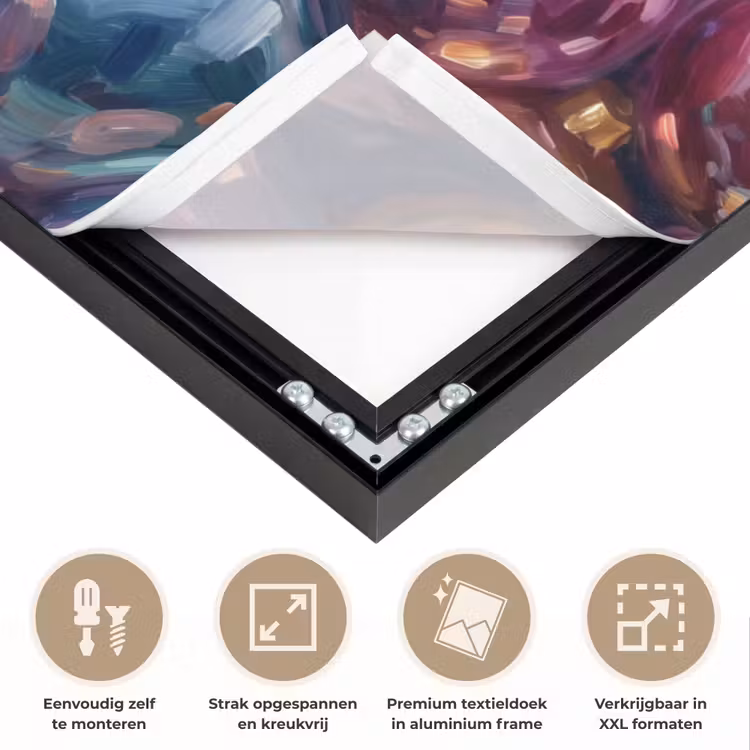 Art frame - Kerstdecoratie - Kleurrijk - Feest — 8