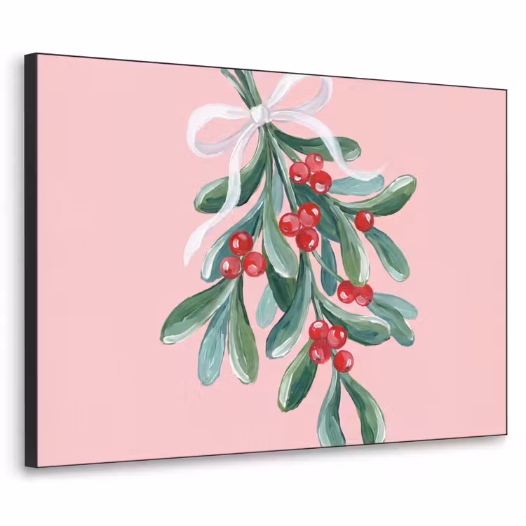 Art frame - Plant - Kerst - Roze — 1