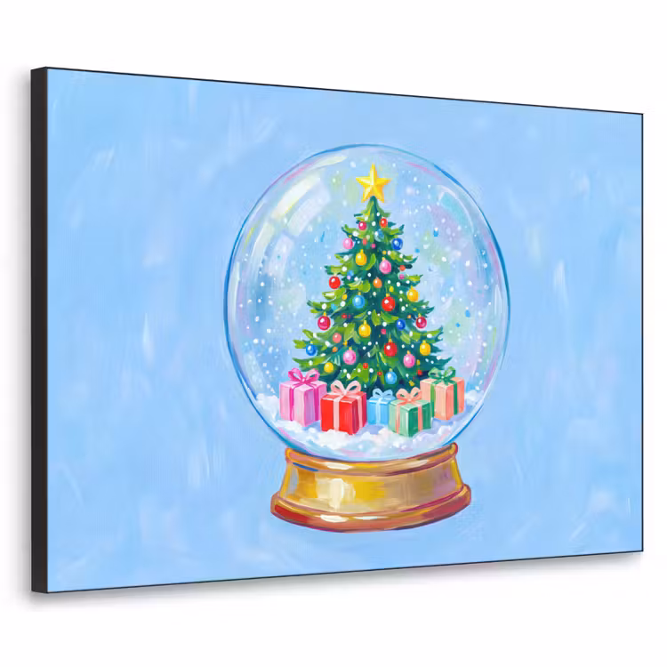 Art frame - Sneeuwbol - Kerst - Cadeaus — 1
