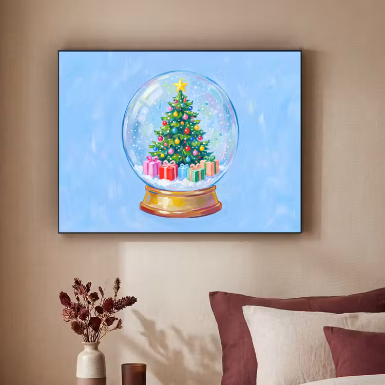 Art frame - Sneeuwbol - Kerst - Cadeaus — 3