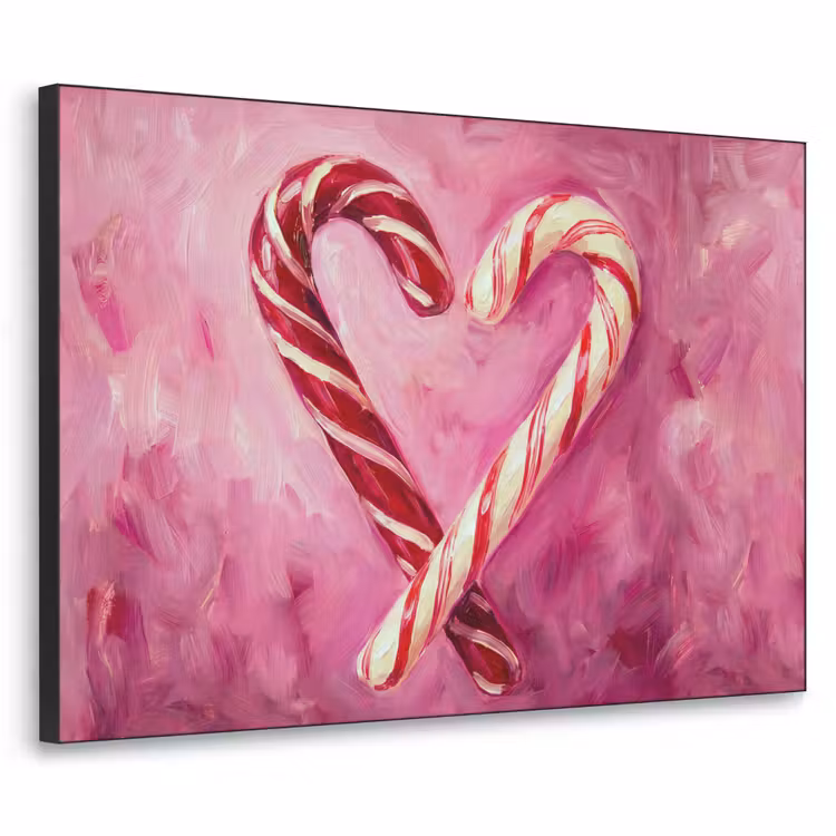 Art frame - Snoep - Hart - Roze — 1