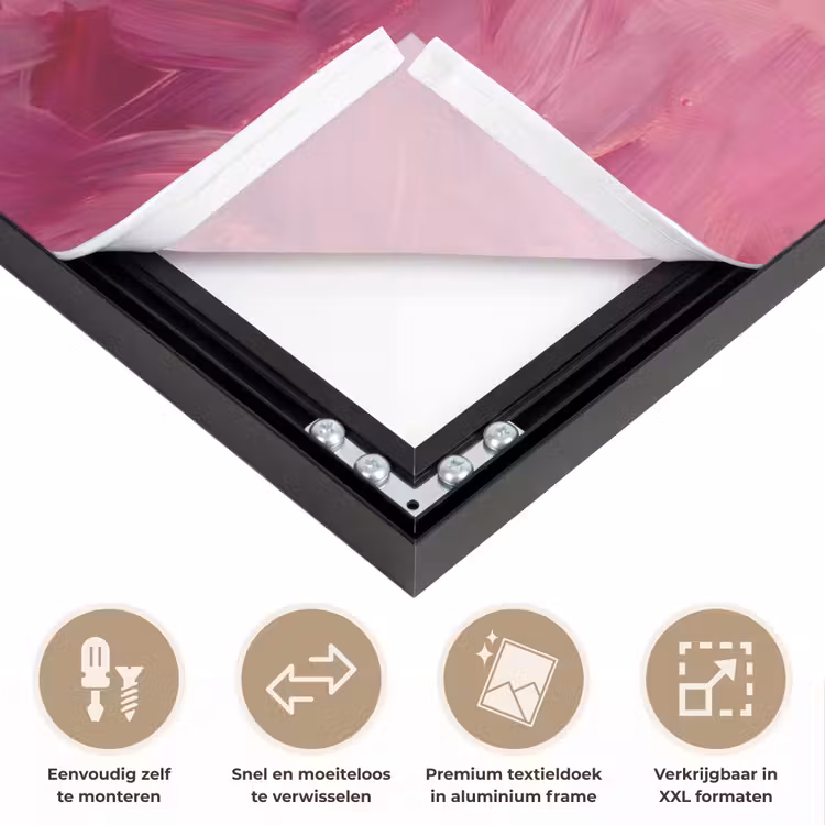Art frame - Snoep - Hart - Roze — 4