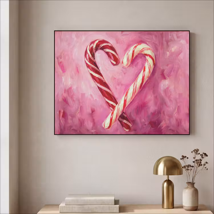 Art frame - Snoep - Hart - Roze — 5
