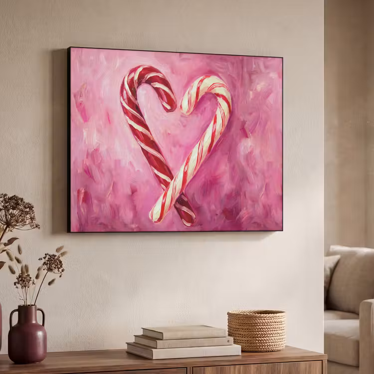 Art frame - Snoep - Hart - Roze — 7