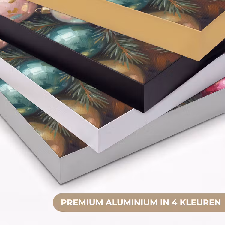 Art frame - Kerstballen - Kleurrijk - Feest — 2