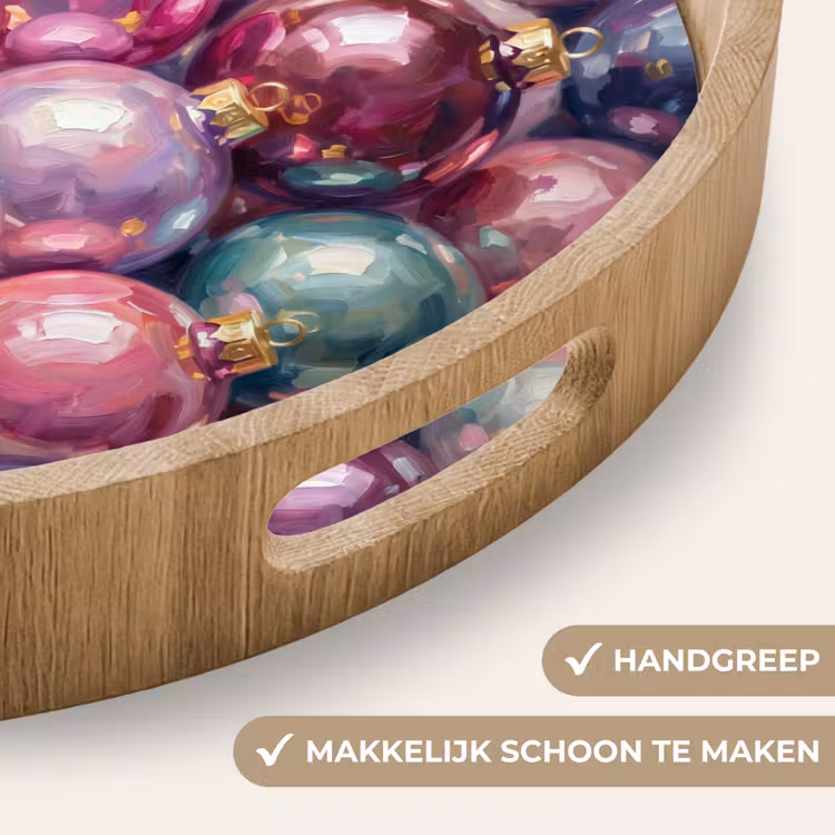 Dienblad - Kerstdecoratie - Kleurrijk - Feest — 5