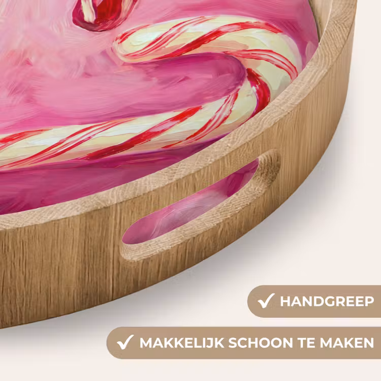 Dienblad - Snoep - Hart - Roze — 5