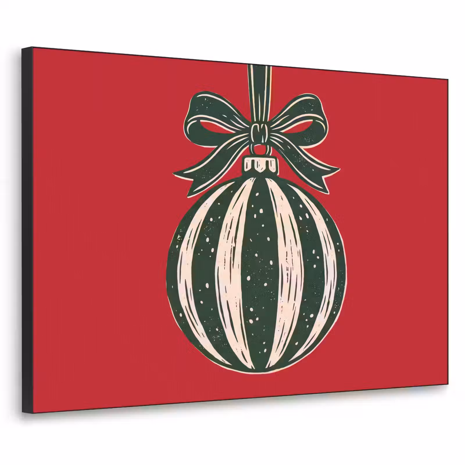 Art frame - Kerstbal - Kerst - Rood — 1