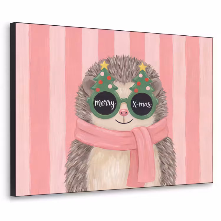 Art frame - Egel - Kerst - Illustratie — 1