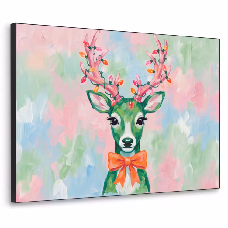 Art frame - Hert - Kerst - Dieren — 1