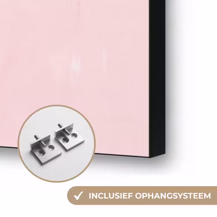 Art frame - Kerstversiering - Gestreept - Roze — 6