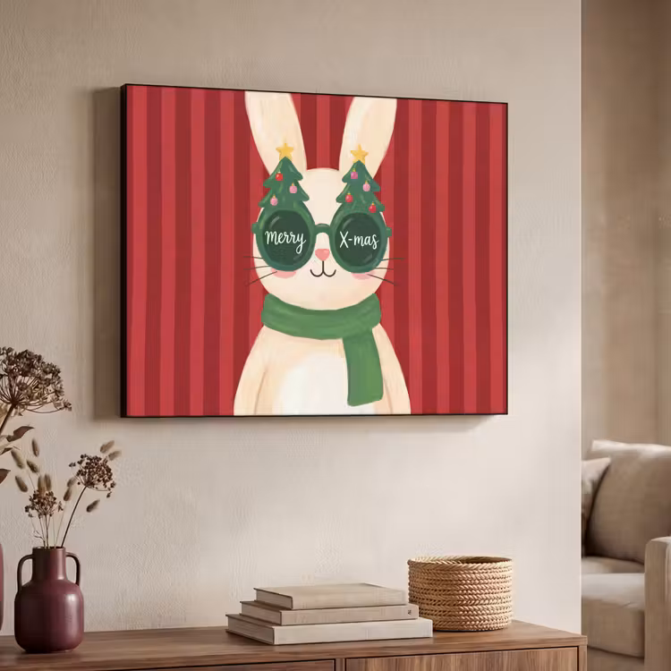 Art frame - Konijn - Kerst - Dieren — 7