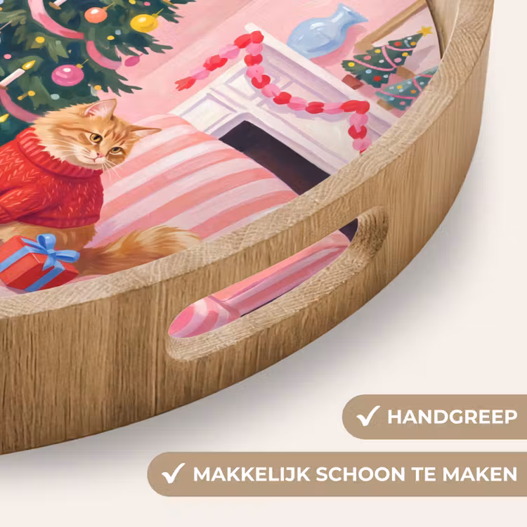 Dienblad - Kat - Kerst - Interieur — 5