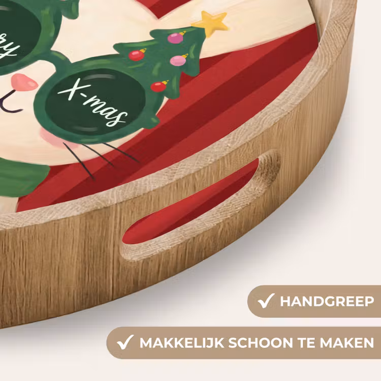 Dienblad - Konijn - Kerst - Dieren — 5