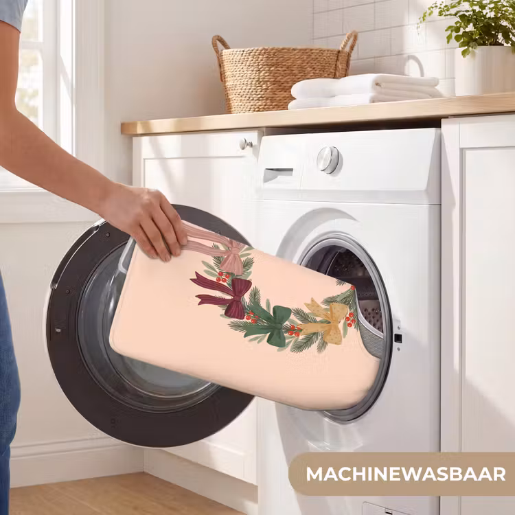 WC Mat - Kerstkrans - Strikken - Kerst — 6