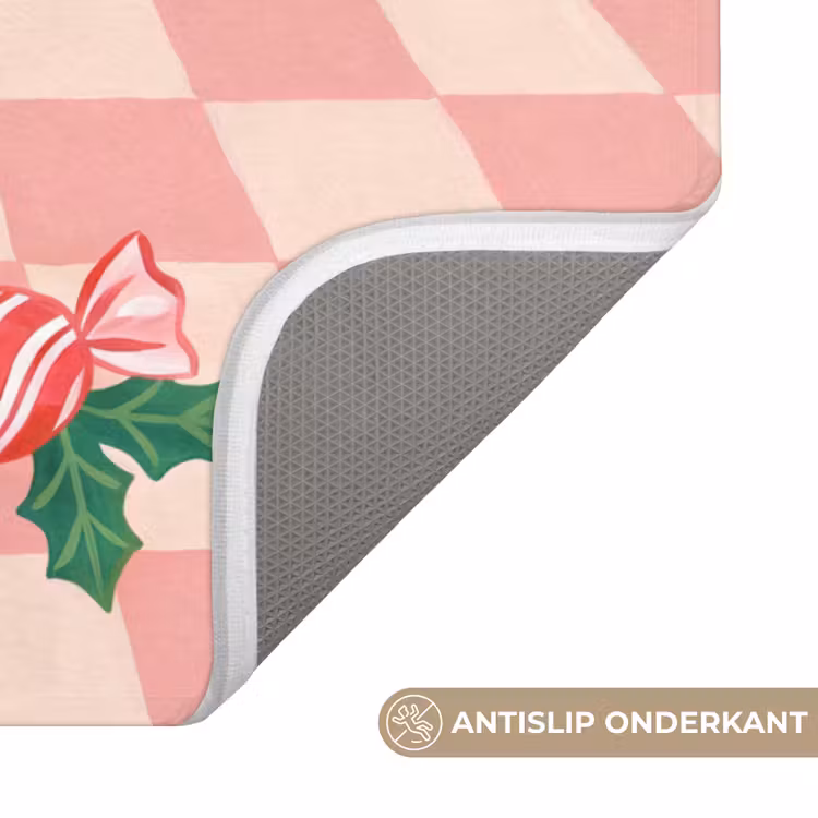 WC Mat - Snoep - Glas - Roze — 4