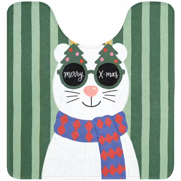 WC Mat - Dier - Winter - Cartoon — 1