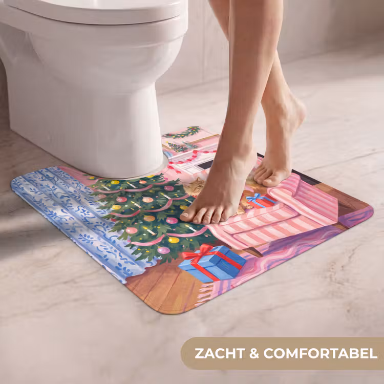 WC Mat - Kat - Kerst - Interieur — 5