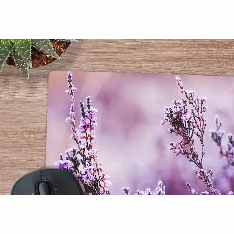 Muismat - Lavendel - Winter - Bloemen - Paars — 4