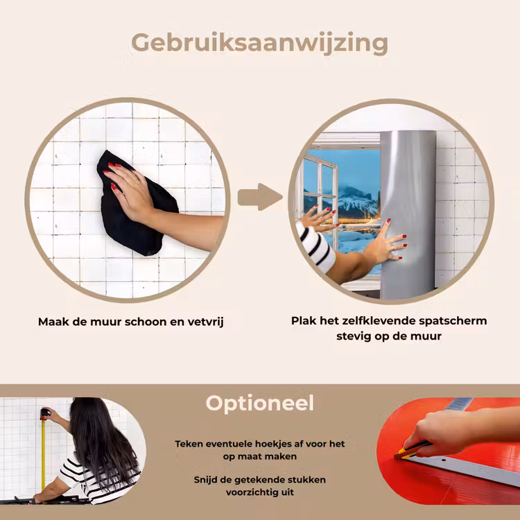 Keuken achterwand - Doorkijk - Winterlandschap - Natuur - Huis - Bergen — 8
