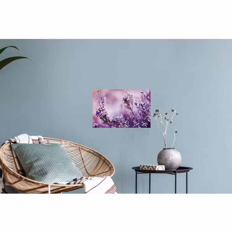 Muursticker - Lavendel - Winter - Bloemen - Paars — 4