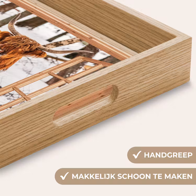 Dienblad - Schotse Hooglander - Winter - Landschap - Natuur - Dieren - Doorkijk — 5