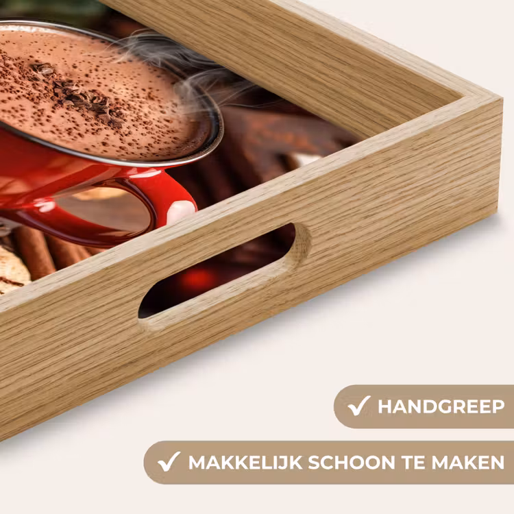 Dienblad - Chocolademelk - Mok - Winter - Kerst - Gezelligheid — 5