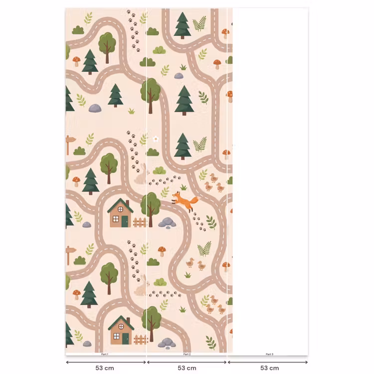 Behang - Weg - Dieren - Natuur — 6