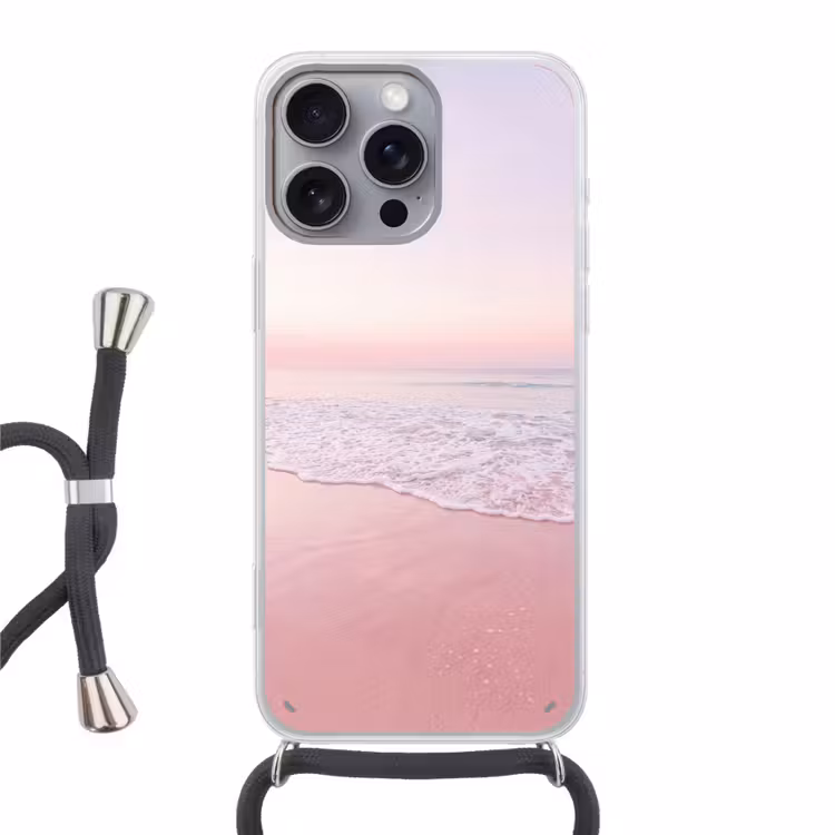 Telefoonhoesje met koord - Water - Golven - Natuur — 1