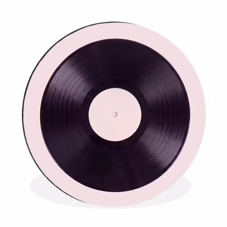 Muurcirkel aluminium - Vinylplaat - Muziek - Groen — 1