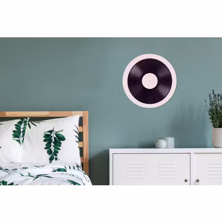 Muurcirkel aluminium - Vinylplaat - Muziek - Groen — 4