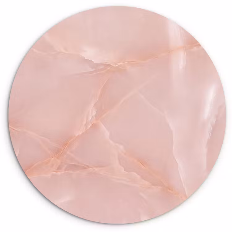 Muurcirkel glas - Textuur - Roze - Patroon — 1