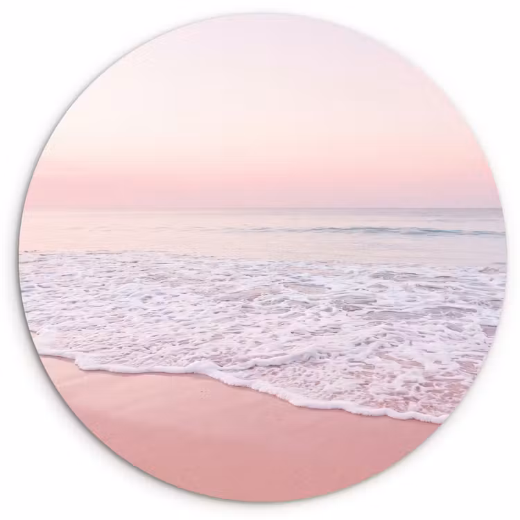 Muurcirkel glas - Water - Golven - Natuur — 1