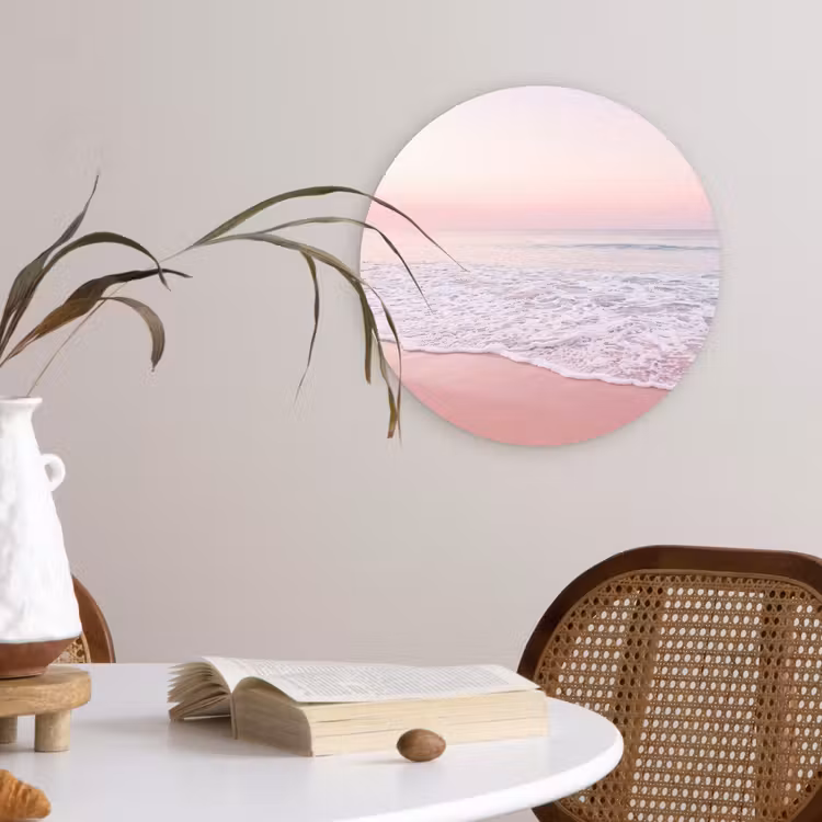 Muurcirkel glas - Water - Golven - Natuur — 4