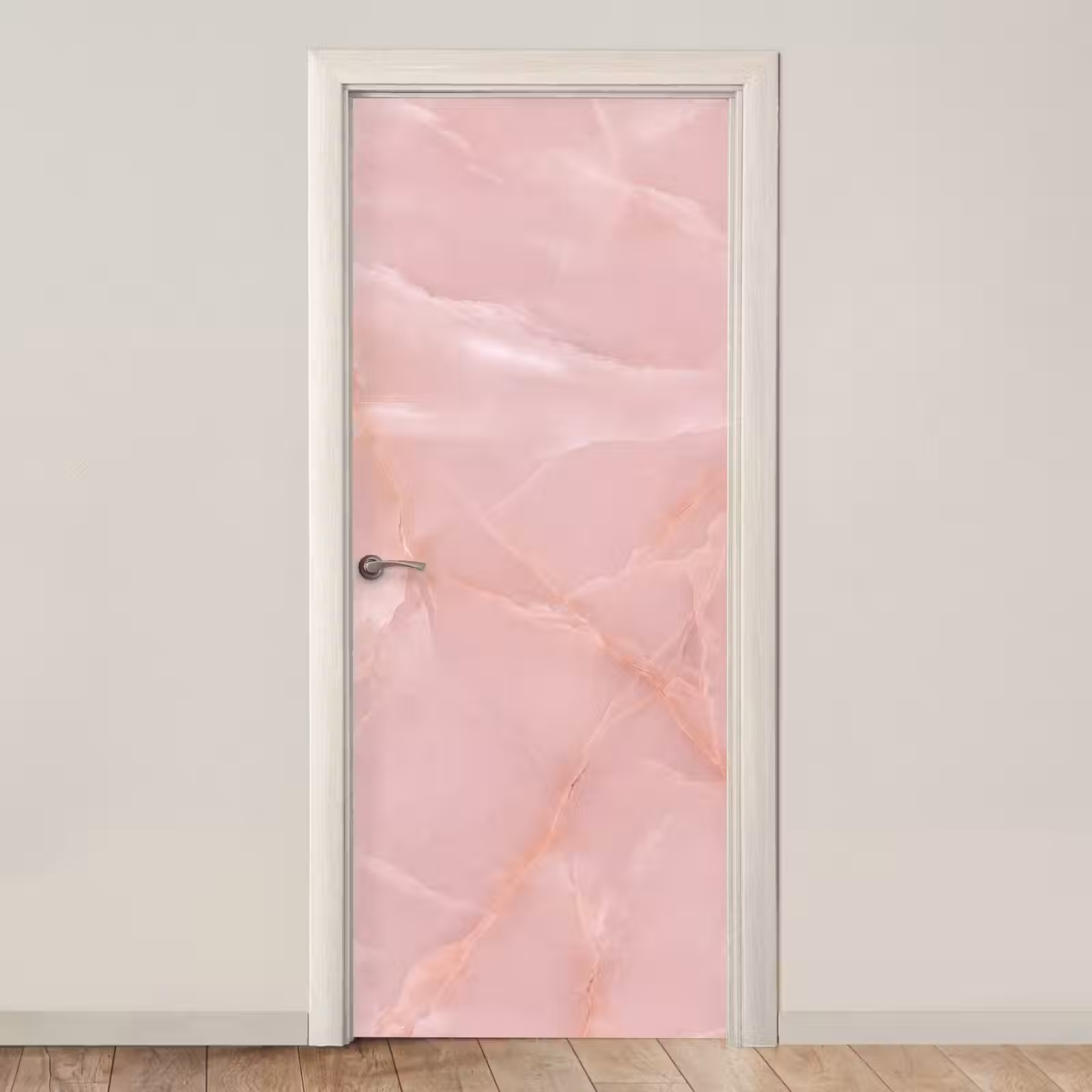 Deursticker - Textuur - Roze - Patroon — 1