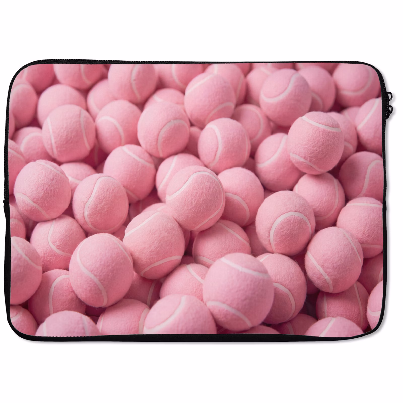Laptophoes Roze tennisballen - Sport — 1