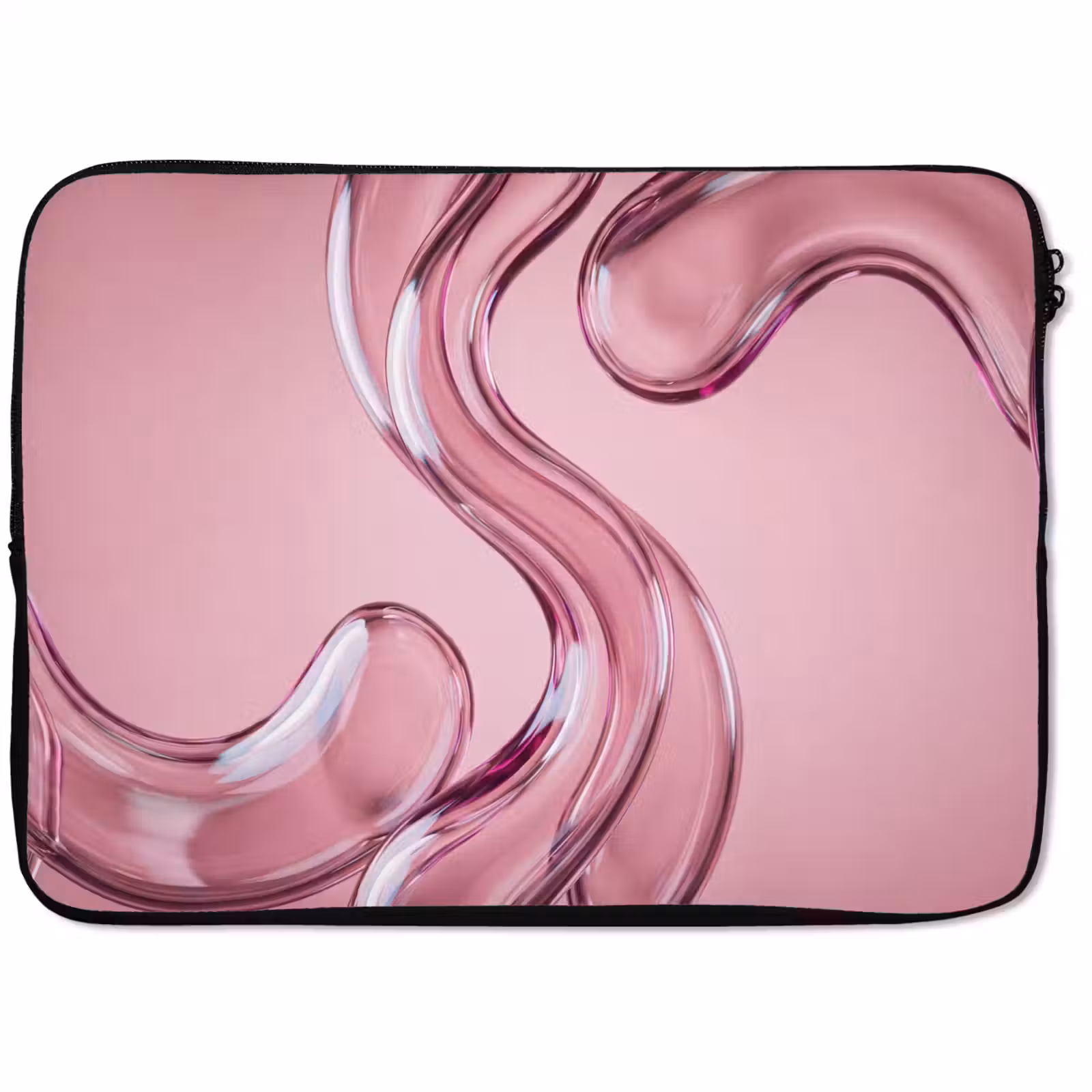 Laptophoes Vorm - Abstract - Roze — 1