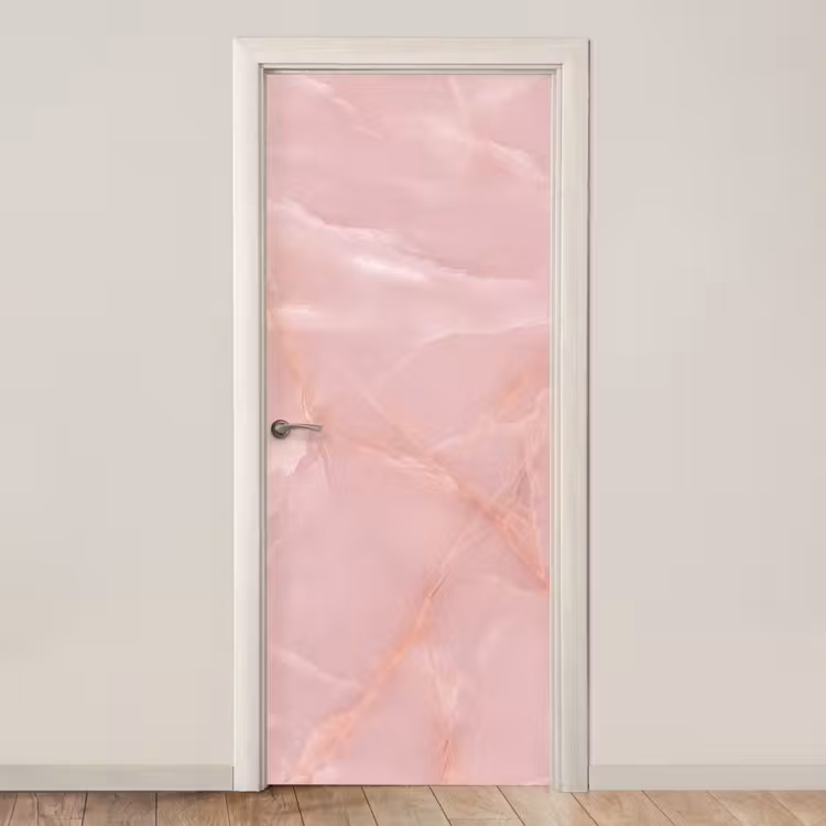 Deursticker - Textuur - Roze - Patroon — 1