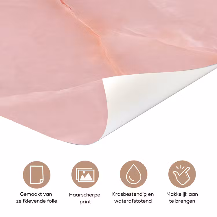 Deursticker - Textuur - Roze - Patroon — 3