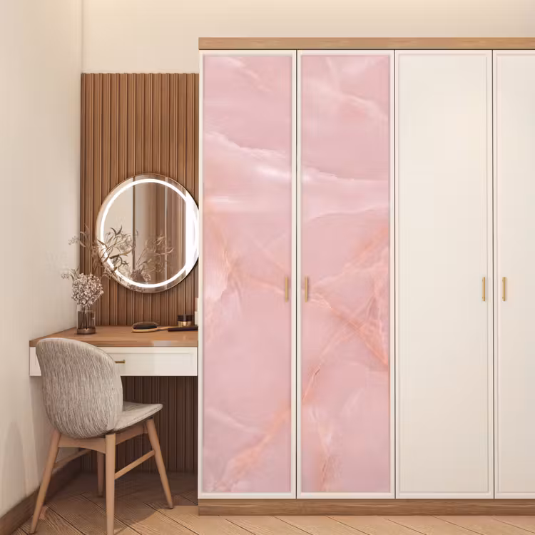 Deursticker - Textuur - Roze - Patroon — 5